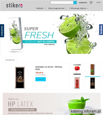 Fototapety na lodówkę - Stikero