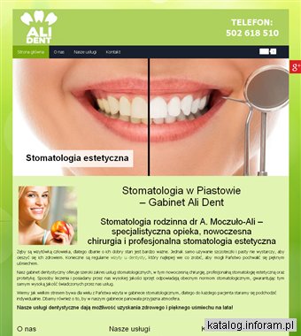 ALI DENT stomatolog Pruszków