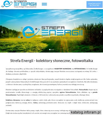 Kolektory słoneczne - Strefa Energii