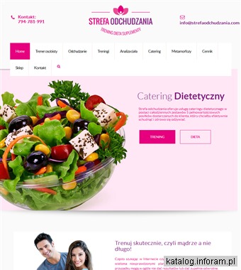 Catering dietetyczny i porady dietetyka - Strefaodchudzania.pl