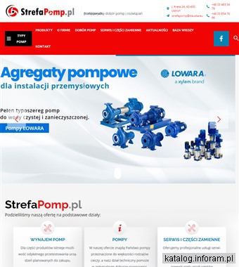 Agregaty pompowe - strefapomp.pl