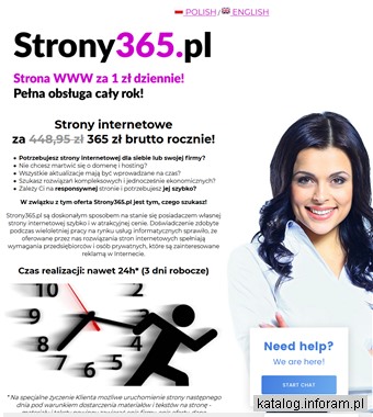 Tanie strony www - strony365.pl
