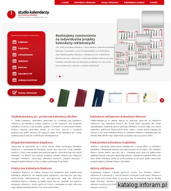 Indywidualne kalendarze reklamowe - StudioKalendarzy.pl