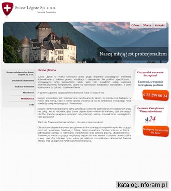 Suisse Légiste Sp. z o.o. Obsługa wierzytelności, ubezpieczenia finansowe