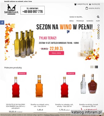 Korki do wina, kapturki termokurczliwe, korki do butelek