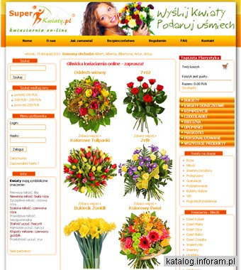 Kwiaciarnia internetowa Gliwice, kwaity na telefon, kwiaty i prezenty