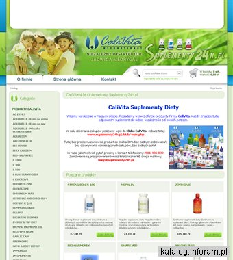 CALIVITA Suplementy Klub CaliVita ParaproteX Nopalin AC Zymes Polinesian Noni ImmunAid