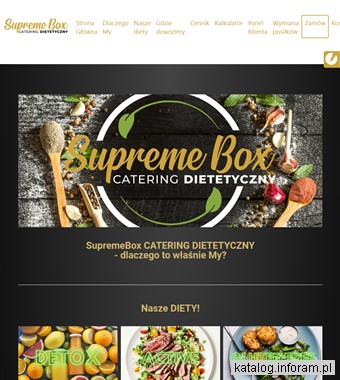 Catering dietetyczny Łódź - supremebox.pl