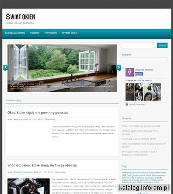 Swiat-Okien.net Dekoracja okien