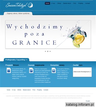 SwiezeTeksty.pl - profesjonalny copywriting