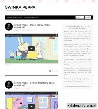 ŚwinkaPeppa.com - Odkryj z nami świat świnki Peppy