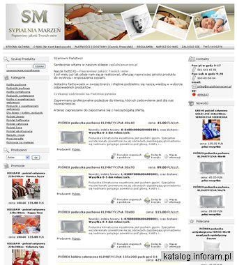 Sklep internetowy SypialniaMarzen.pl