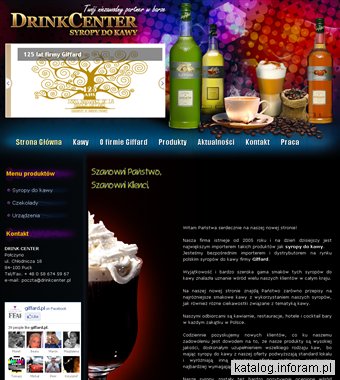 Syropy do kawy francuskiej firmy Giffard