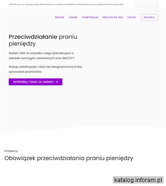 Przeciwdziałanie praniu pieniędzy - systemaml.pl