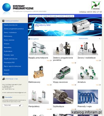 Pneumatyka Szczecin, siłowniki, sprężarki i narzędzia