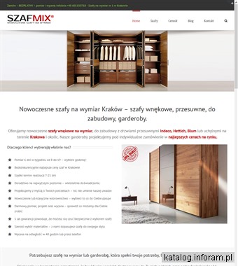 Szafy przesuwne Kraków - szafmix24.pl