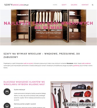 Szafy na wymiar wrocław - szafywroclaw24.pl