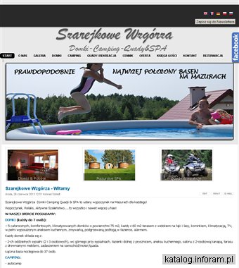 Szarejkowe Wzgórza - Domki Camping Quady i SPA - Mazury - Ferie na Mazurach