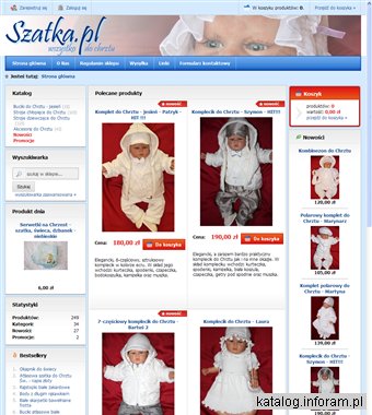 Szatka.pl - ubranka do chrztu