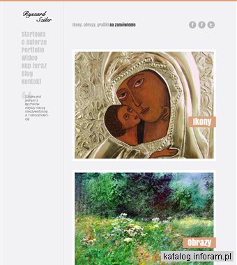 Ryszard Sziler - ikony, obrazy, grafiki na zamówienie.