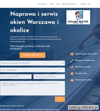 Serwis okien Warszawa - szklanydoktor.pl