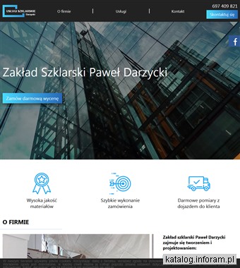 www.szklarz-darzycki.pl szklarz Warszawa