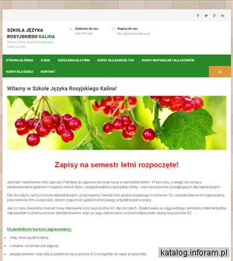 Szkoła Języka Rosyjskiego Kalina