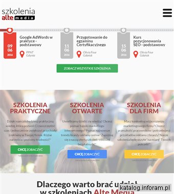 Szkolenia SEO Alte Media