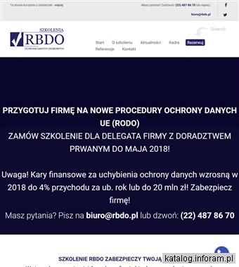 Szkolenia.rbdo.pl Jak chronić dane osobowe