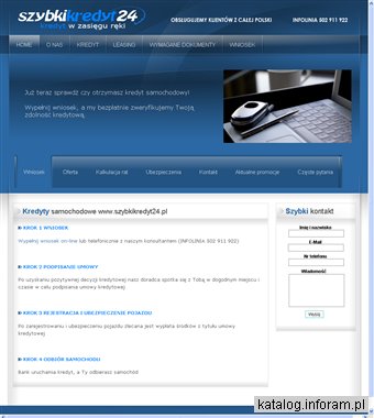 Kredyty samochodowe - szybki kredyt 24