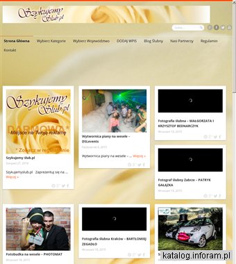 Ślub i wesele - portal ślubny SzykujemyŚlub.pl