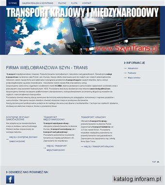 Transport krajowy - Szyn-Trans
