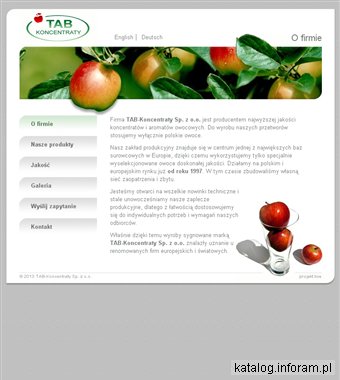 TAB SP. Z O.O. producent koncentratów