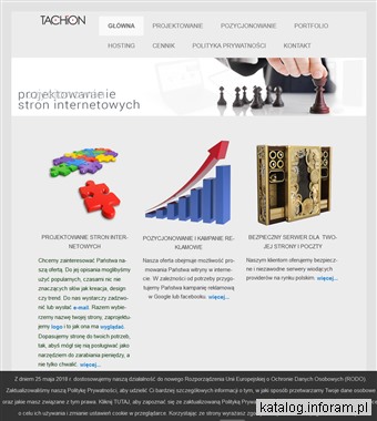 Zakładanie stron internetowych Tachion