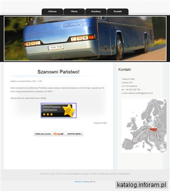 Przewóz osób w kraju i zagranicą
