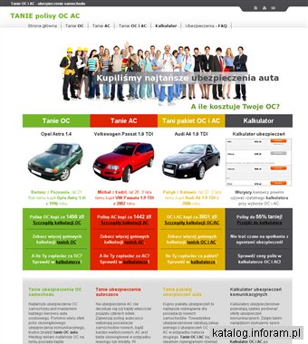 Najtańsze OC, ubezpieczenie samochodu
