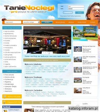 TanieNoclegi.pro - nadmorska baza noclegowa