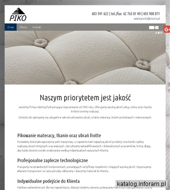 PIKO profesjonalne usługi pikowania