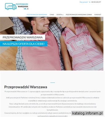 Przeprowadzki mieszkań i firm w Warszawie