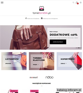 Tanie torebki damskie