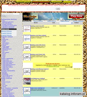 Ogłoszenia rolnicze