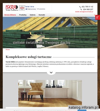 ISKRA tarcica podłogowa