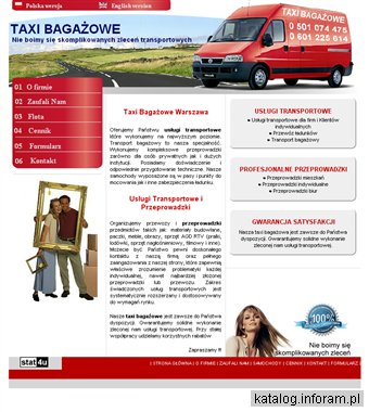 Taxi bagażowe Warszawa