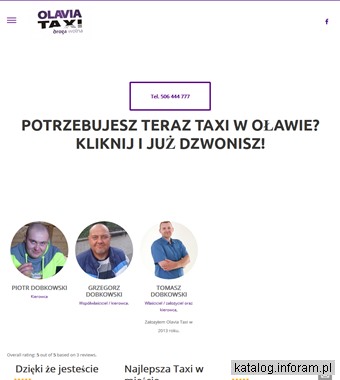 Taxi Oława, Jelcz-Laskowice - Taxi.Olawa.pl