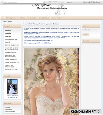 Suknie ślubne - Te Amo