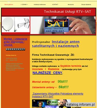Montaż i ustawianie anten Warszawa i okolice