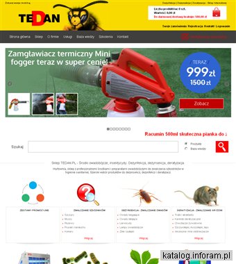 Lampy owadobójcze - Tedan