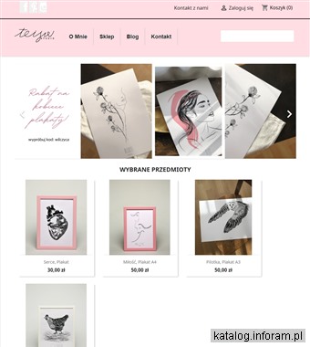 Teija Studio - Plakat - Pocztówka - Ilustracja