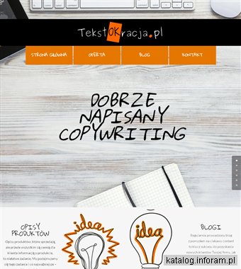 Tekstokracja - copywriting
