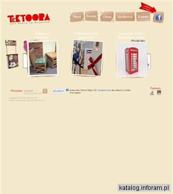 Materiały reklamowe dla firm, wyroby z tektury – Wrocław Tektoora.com
